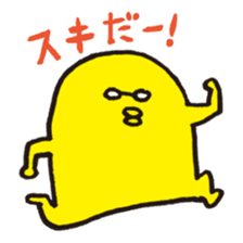 We love yellow and the glasses 2 sticker #524464