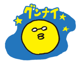 We love yellow and the glasses 2 sticker #524467