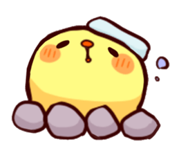 Muffler chick sticker #525006