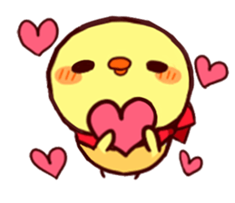 Muffler chick sticker #525011