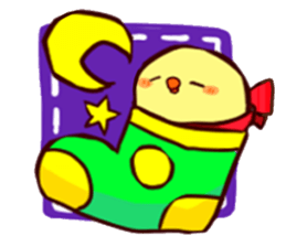 Muffler chick sticker #525017