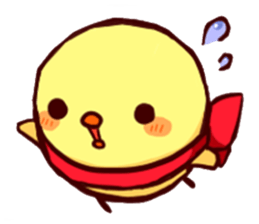 Muffler chick sticker #525021