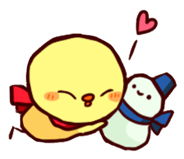 Muffler chick sticker #525033