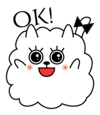 Miss MODAN & White English ver. sticker #525038