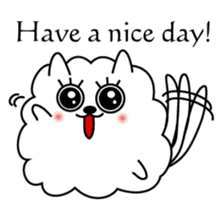 Miss MODAN & White English ver. sticker #525041