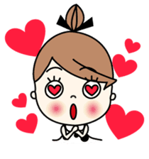 Miss MODAN & White English ver. sticker #525043