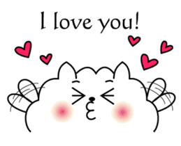 Miss MODAN & White English ver. sticker #525045