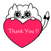 Miss MODAN & White English ver. sticker #525046