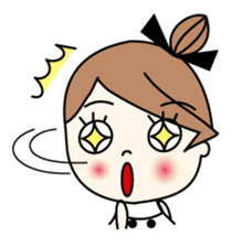 Miss MODAN & White English ver. sticker #525048