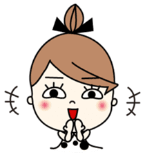 Miss MODAN & White English ver. sticker #525049