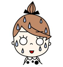 Miss MODAN & White English ver. sticker #525051