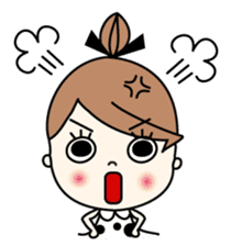 Miss MODAN & White English ver. sticker #525053