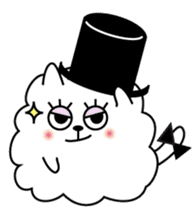 Miss MODAN & White English ver. sticker #525054