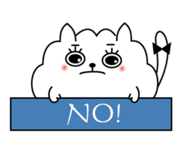 Miss MODAN & White English ver. sticker #525067