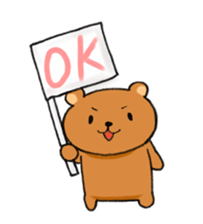 I live well today kumakko!! sticker #525156