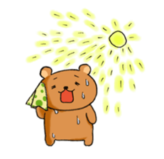 I live well today kumakko!! sticker #525159