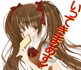 Pretty Girl picture book sticker #525202