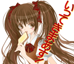 Pretty Girl picture book sticker #525202