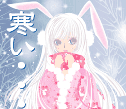 Pretty Girl picture book sticker #525224