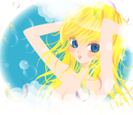 Pretty Girl picture book sticker #525230