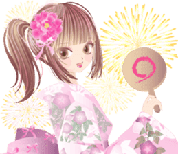 Pretty Girl picture book sticker #525231