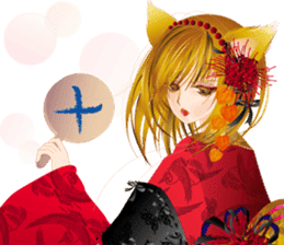 Pretty Girl picture book sticker #525232