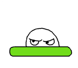 A ghost and skeleton sticker #525530