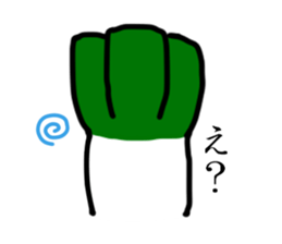 The Welsh onion on which it lives sticker #525565