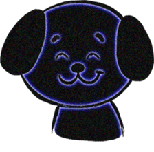 He is a DigiNeonDog Called Diggy! sticker #525874