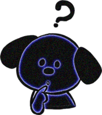 He is a DigiNeonDog Called Diggy! sticker #525877