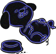 He is a DigiNeonDog Called Diggy! sticker #525880