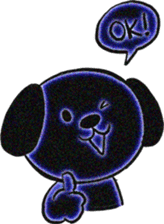 He is a DigiNeonDog Called Diggy! sticker #525883