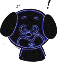 He is a DigiNeonDog Called Diggy! sticker #525885