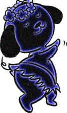 He is a DigiNeonDog Called Diggy! sticker #525890