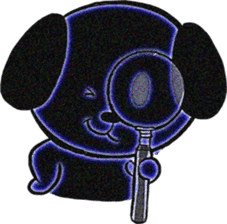 He is a DigiNeonDog Called Diggy! sticker #525893