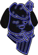 He is a DigiNeonDog Called Diggy! sticker #525895