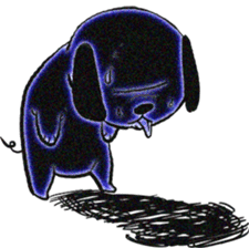 He is a DigiNeonDog Called Diggy! sticker #525896