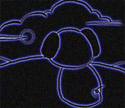 He is a DigiNeonDog Called Diggy! sticker #525897