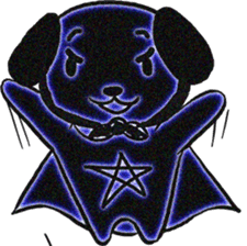 He is a DigiNeonDog Called Diggy! sticker #525899