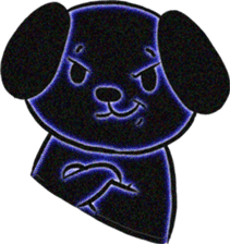 He is a DigiNeonDog Called Diggy! sticker #525910