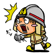 firefighter sticker #525976