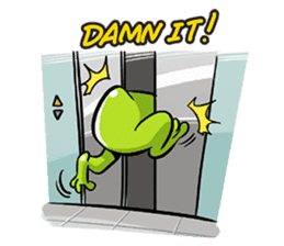 What da Frog! sticker #526220