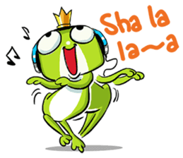 What da Frog! sticker #526239