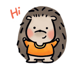 Chubby the hedgehog sticker #526330