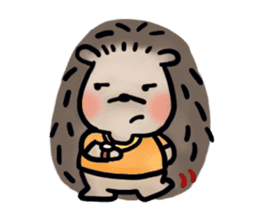 Chubby the hedgehog sticker #526331