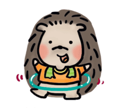 Chubby the hedgehog sticker #526332