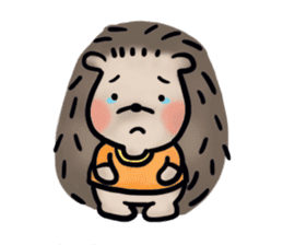 Chubby the hedgehog sticker #526333