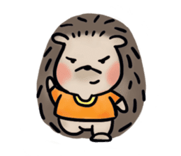Chubby the hedgehog sticker #526335