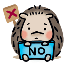 Chubby the hedgehog sticker #526341