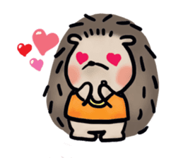 Chubby the hedgehog sticker #526342